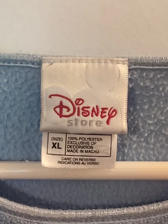 Disney Light Blue Long-Sleeve Tigger Fleece Top - Picture 2 of 5